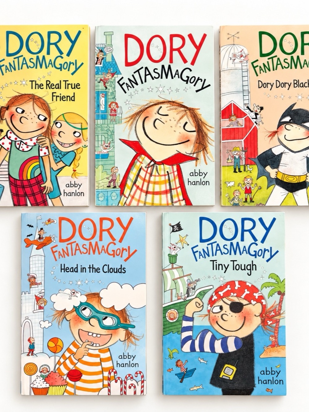 Dory Fantasmagory Book Set, 5 Books - Abby Hanlon
